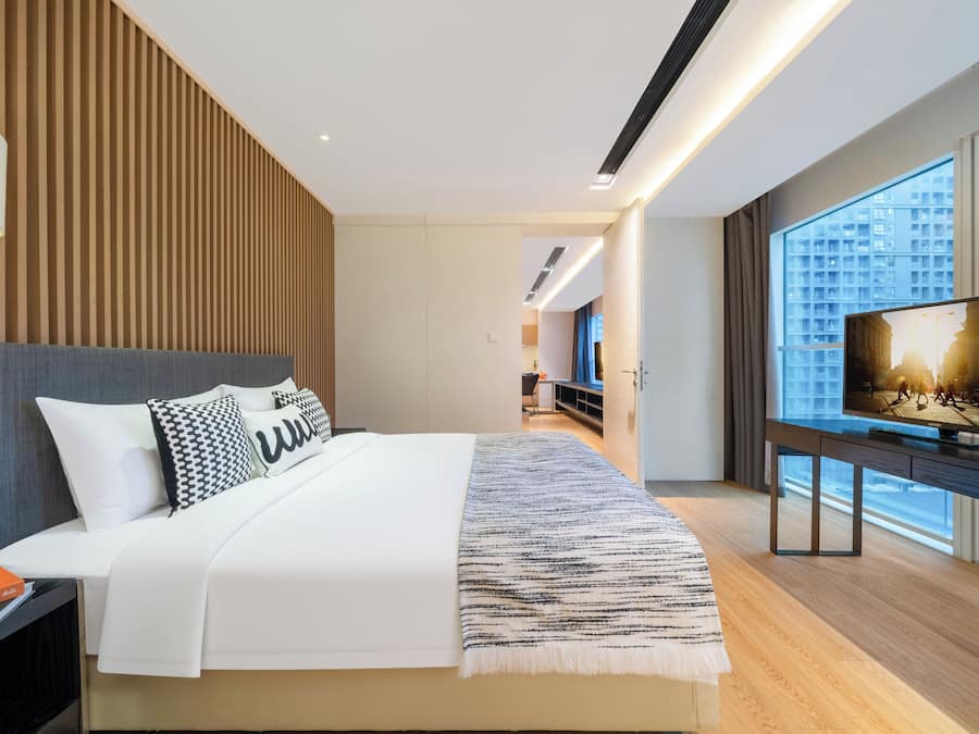 Suite Executive, 1 camera da letto | Una cassaforte in camera, una scrivania, insonorizzazione