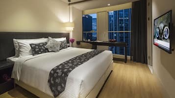 2 bedrooms, in-room safe, desk, soundproofing