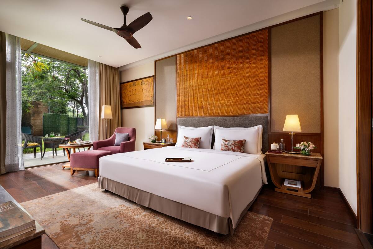 Minibar, in-room safe, desk, blackout curtains