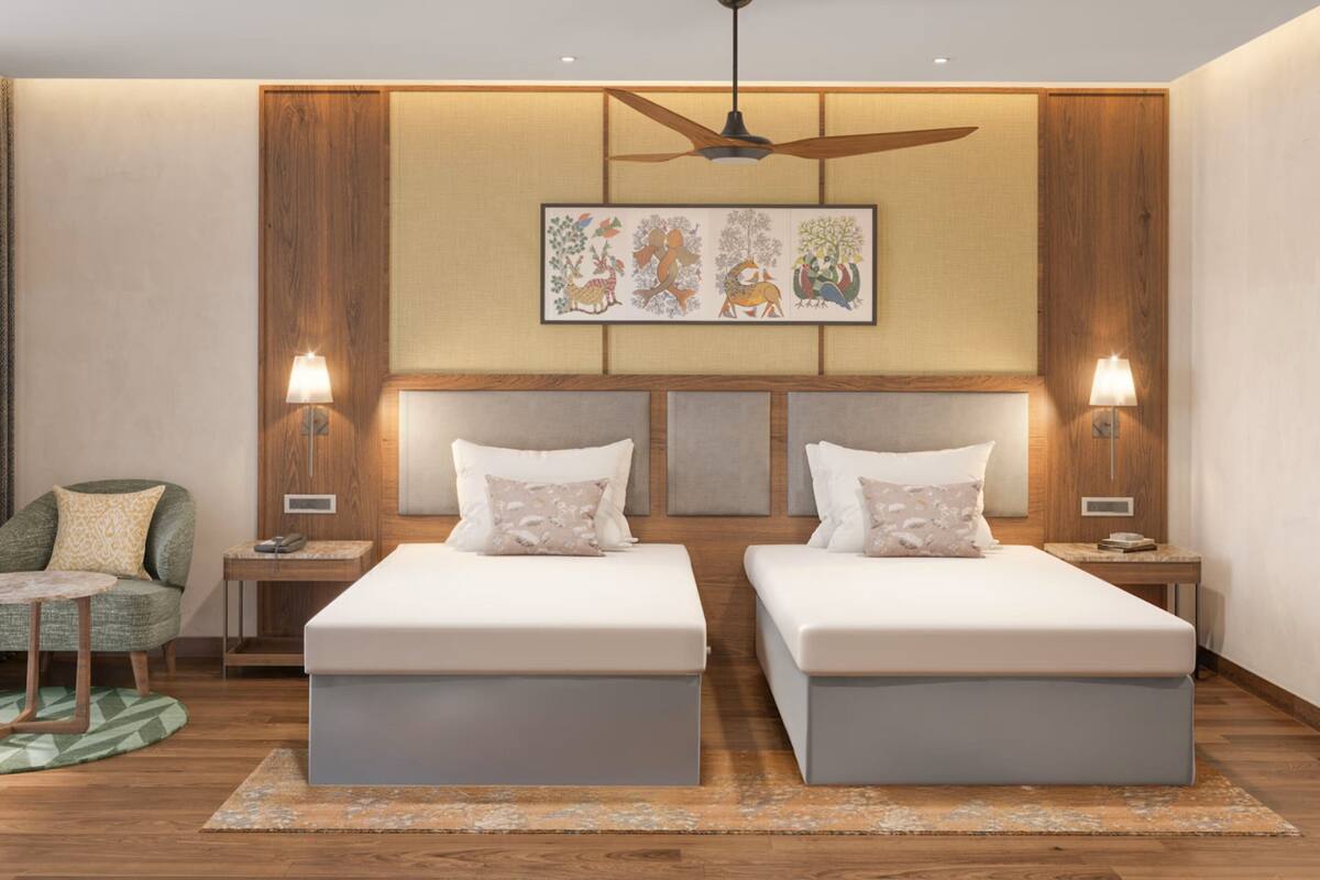 Minibar, in-room safe, desk, blackout curtains