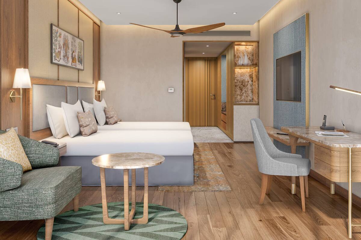 Minibar, in-room safe, desk, blackout curtains