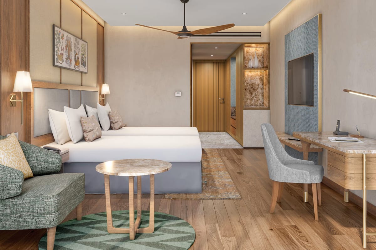 Deluxe Twin Room, Balcony, Pool View