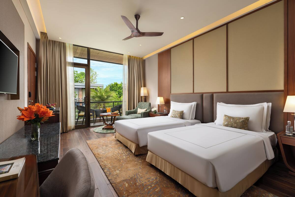 Minibar, in-room safe, desk, blackout curtains
