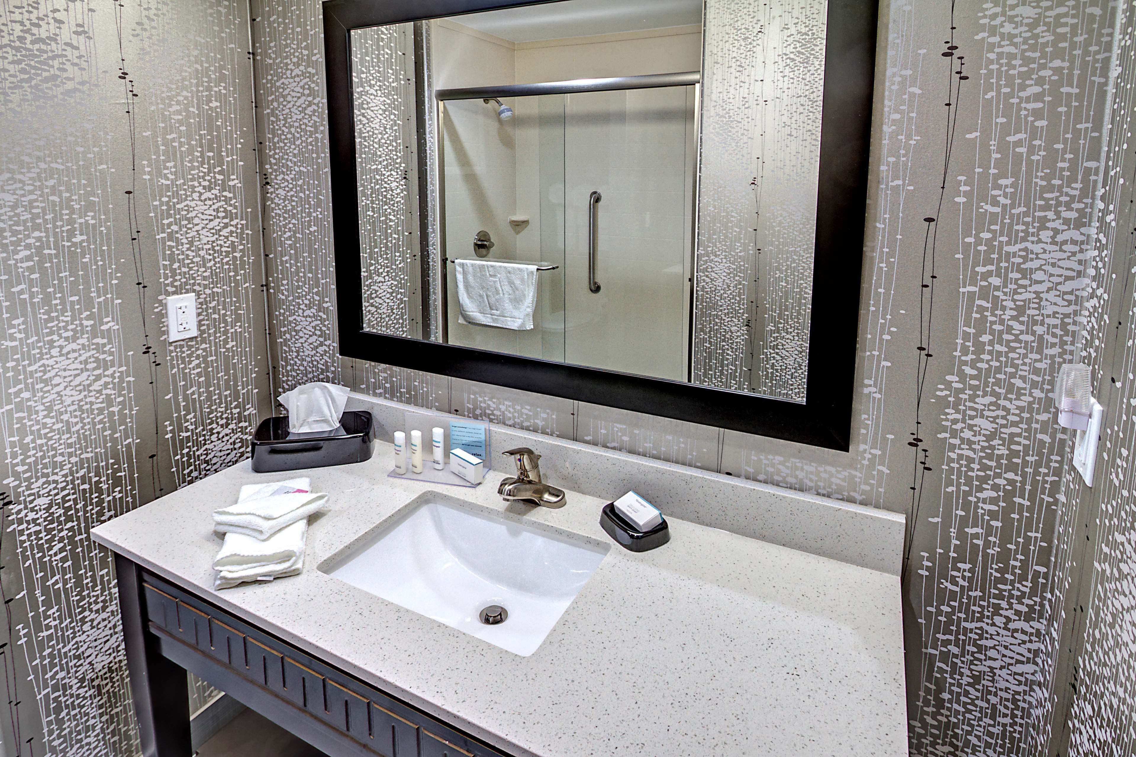 free toiletries, hair dryer, towels, soap