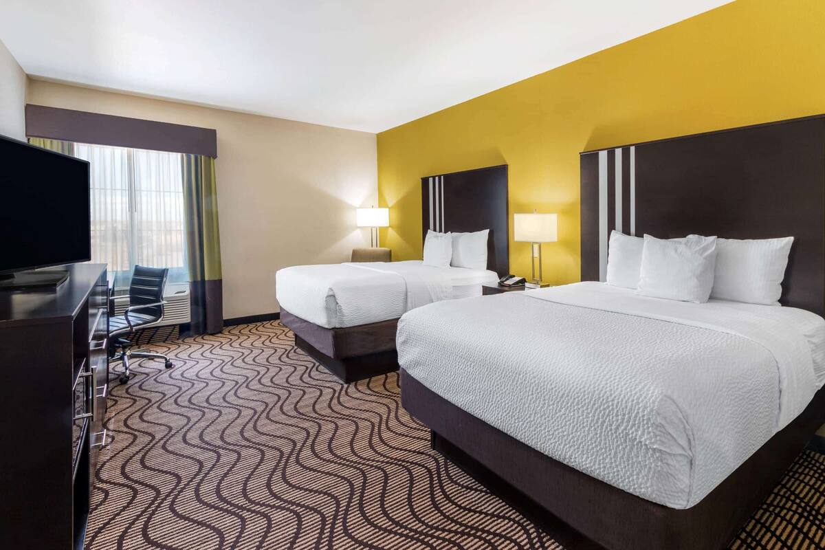 room, 2 queen beds, accessible, non smoking (mobility accessible) | premium bedding, pillow-top beds, desk, blackout curtains