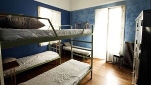 Basic Shared Dormitory, 1 Twin Bed (for 6) | In-room safe, WiFi (free) - Pagration Youth Hostel (Athens)