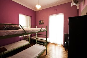 Basic Shared Dormitory, 1 Single Bed (for 6) | In-room safe, free WiFi - Pagration Youth Hostel (Athens)