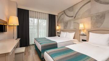 Minibar, in-room safe, desk, soundproofing