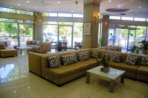 Lounge i lobbyen