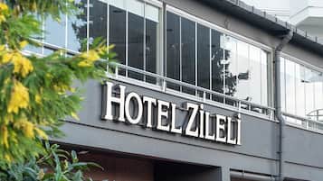 Fachada de la propiedad