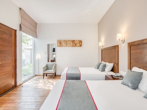 Family Room | Garden view - Quinta Allende (Querétaro)