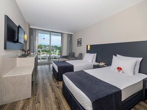 Standard Room Partical Sea View | Private kitchen - Washington Resort Hotel - All Inclusive (Manavgat)