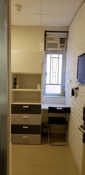 Classic Double Room, 1 Queen Bed, Private Bathroom, City View | Laptop workspace, free WiFi - Sunrise International - Boutique Hostel (Kowloon)