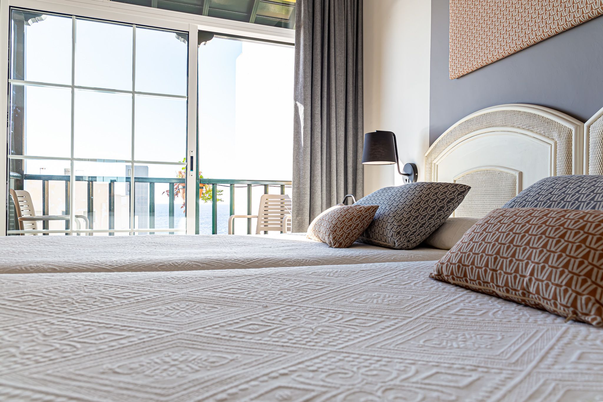 superior double or twin room, sea view | 1 bedroom, in-room safe, free wifi