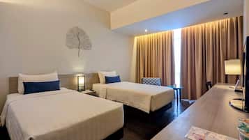 Superior Twin Room | Premium bedding, minibar, in-room safe, desk