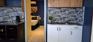 行政套房 | 私人厨房 | 冰箱、茶具/咖啡用具、电热水壶