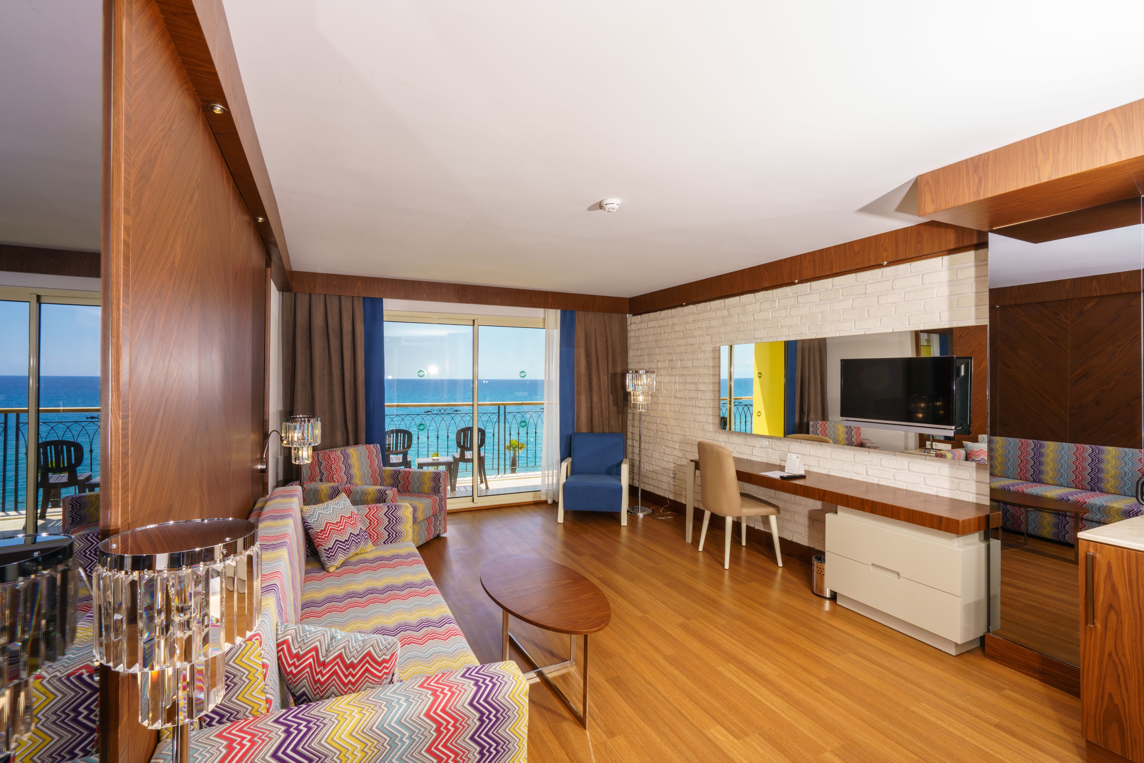 duplex suite | premium bedding, free minibar, in-room safe, desk