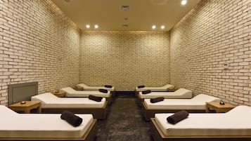 Pemandian Turki/hammam, perawatan tubuh, body scrub, dan perawatan wajah