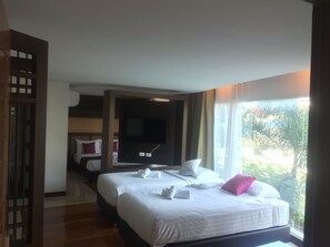 Family Quadruple Room | View from room - Nordwind Hotel (Chiang Mai)