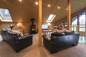 Cabane, 3 chambres (Viken 8 sleeper) | Coin séjour