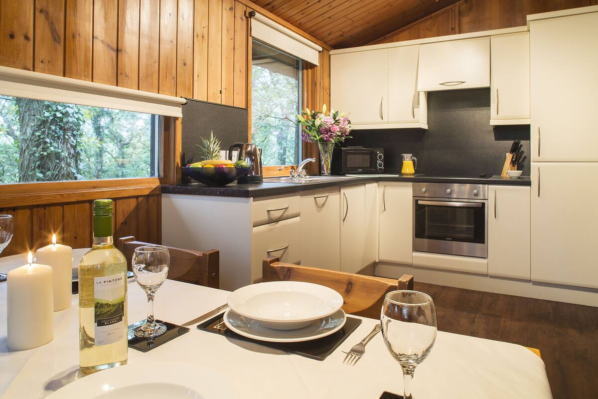 cabin, 3 bedrooms (windermere 6 sleeper) | private kitchen