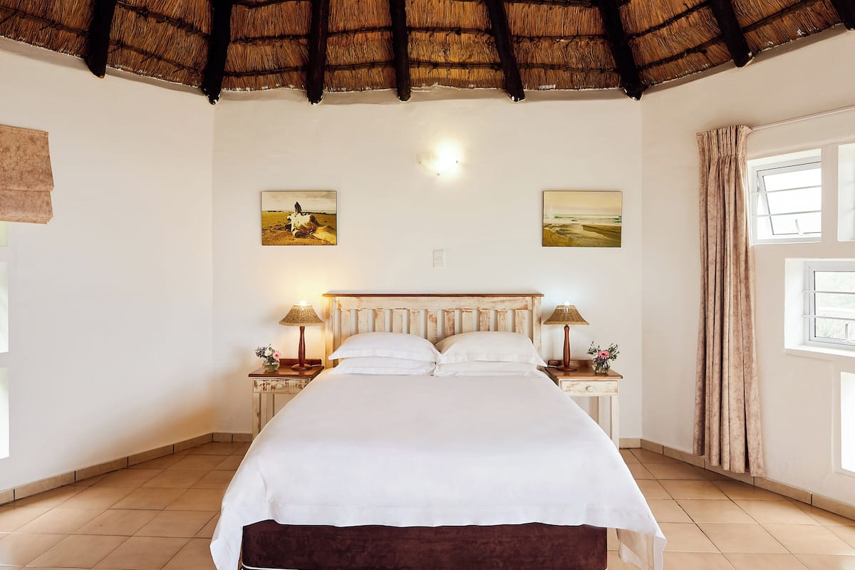 1 habitación y ropa de cama de alta calidad