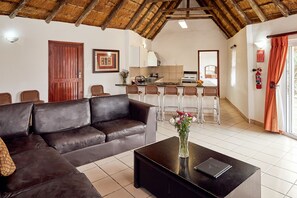 Superior Chalet, 3 Bedrooms | Living room - First Group Hole in the Wall (King Sabata Dalindyebo)