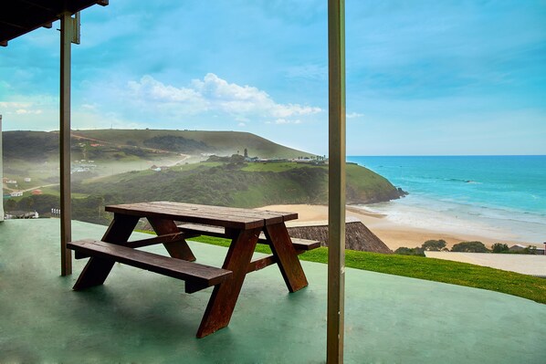 Chalet, 4 Bedrooms, Sea View | Balcony view