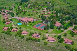 Aerial view - First Group Qwantani (Maluti a Phofung)