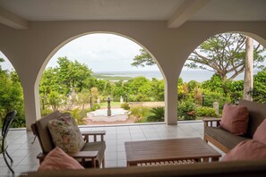 Villa 10 (3 Bedroom Villa with Roof Deck and Pool Access)  | Terrace/patio - Castles in Paradise (Vieux Fort)