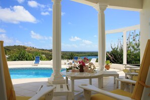 Terrace/patio - Castles in Paradise (Vieux Fort)