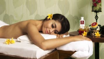 Phòng trị liệu đôi, trị liệu toàn thân, massage đá nóng