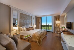 Premium bedding, minibar, in-room safe, desk