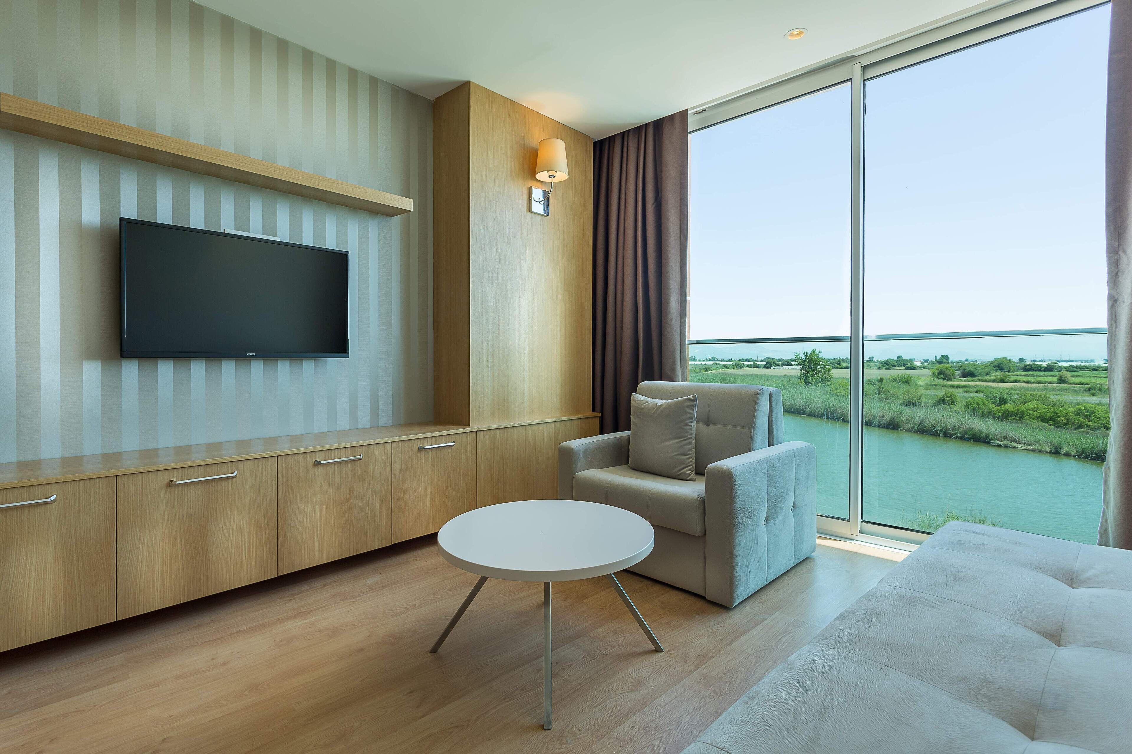 economy room, annex building (room only) | living area | led tv