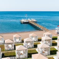 Privatstrand in der Nähe, kostenloser Shuttle zum Strand, Liegestühle