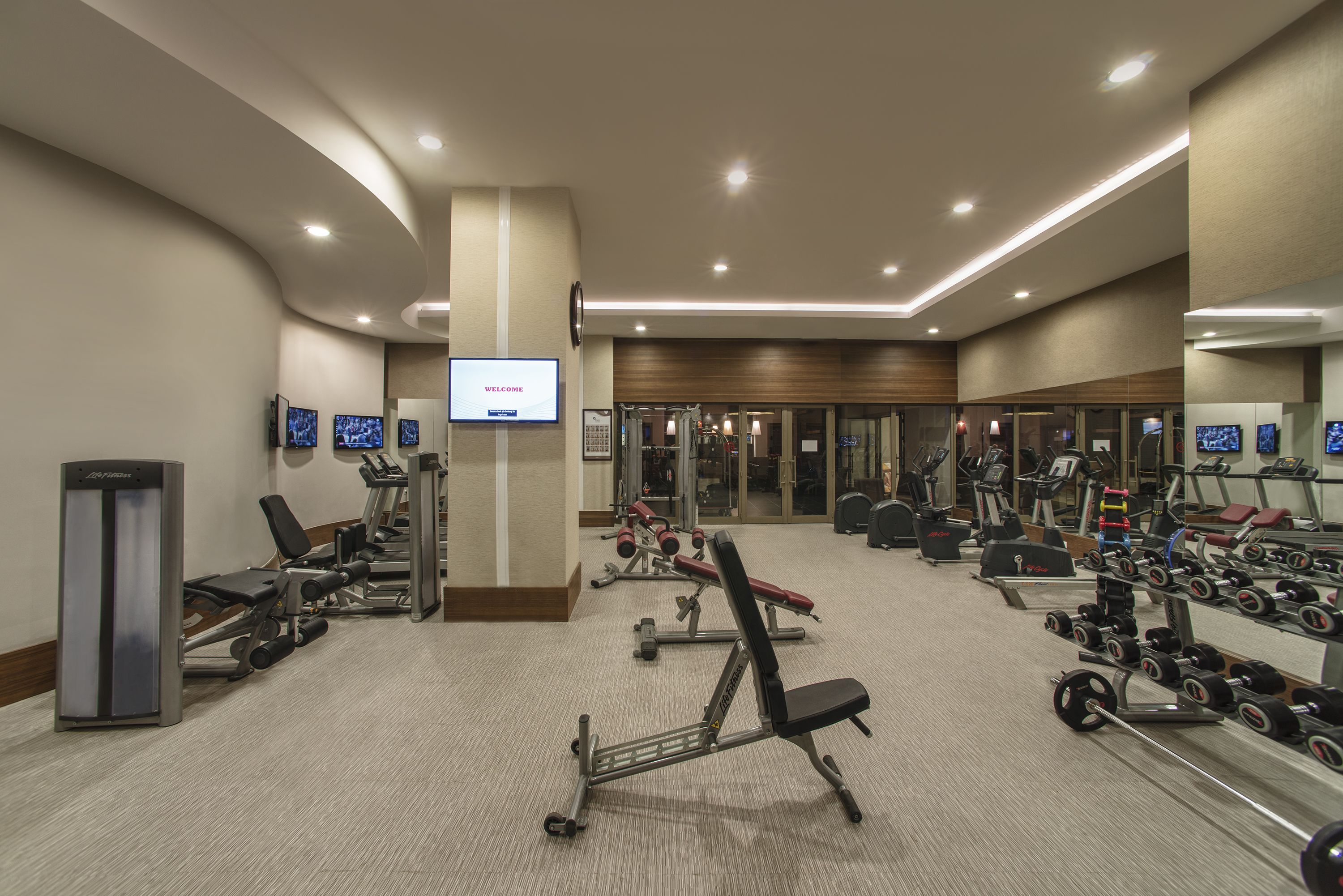 fitness studio