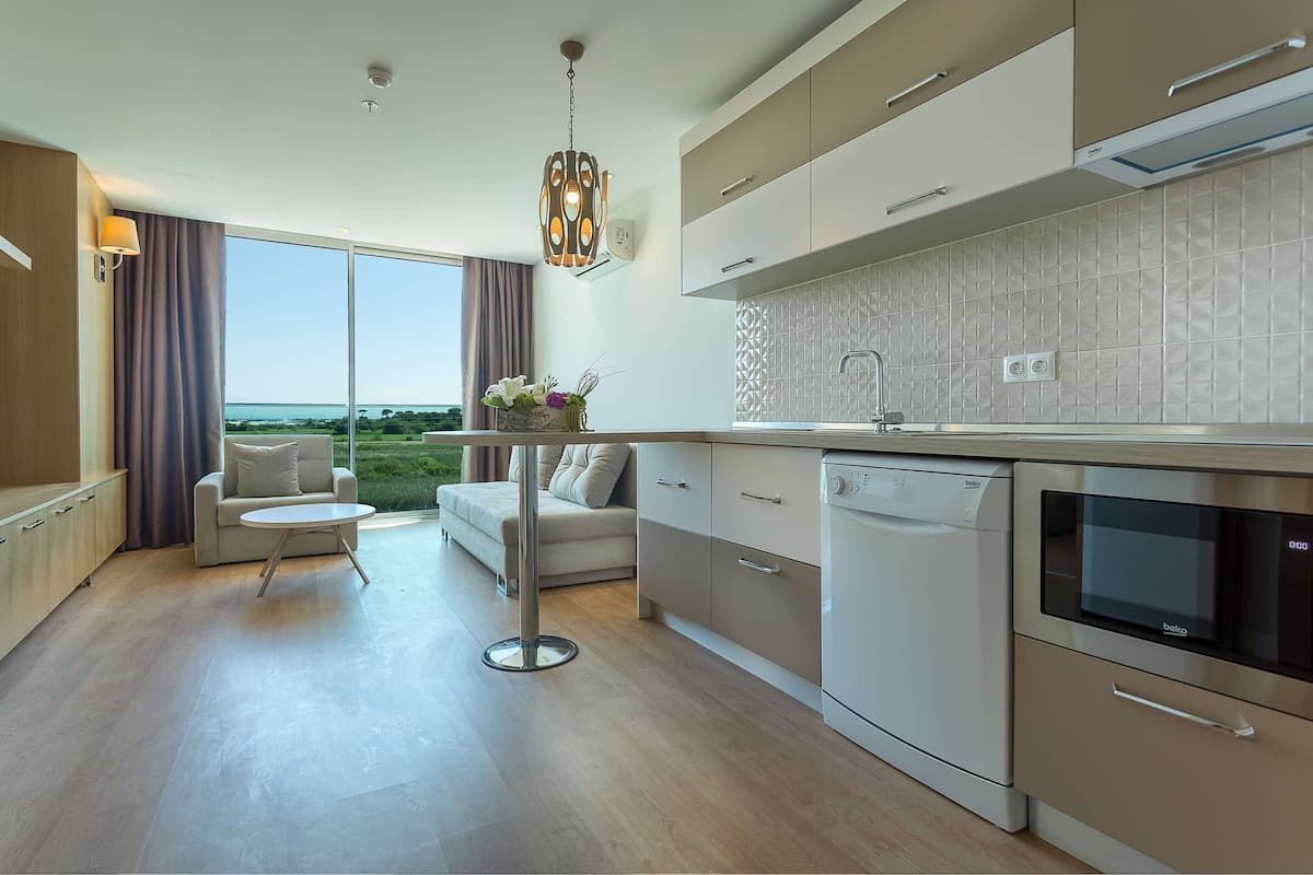 economy room, annex building (room only) | private kitchen | coffee/tea maker, electric kettle