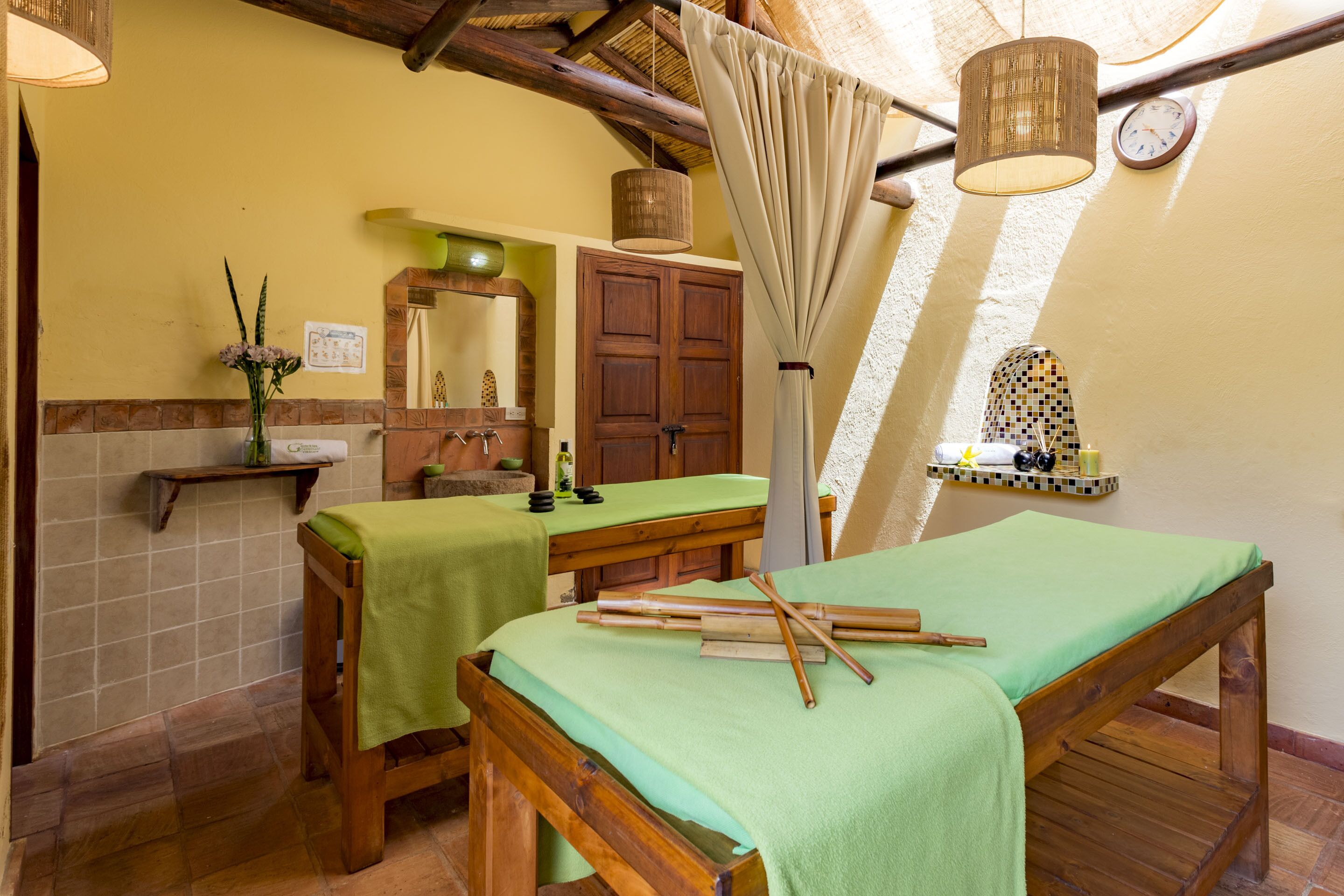 Behandlungsräume für Paare, Türkisches Bad/Hamam, Warmsteinmassagen