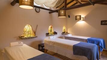 Phòng trị liệu đôi, nhà tắm kiểu Thổ Nhĩ Kỳ/tắm hơi, massage đá nóng