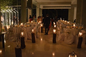 Área interna para casamento
