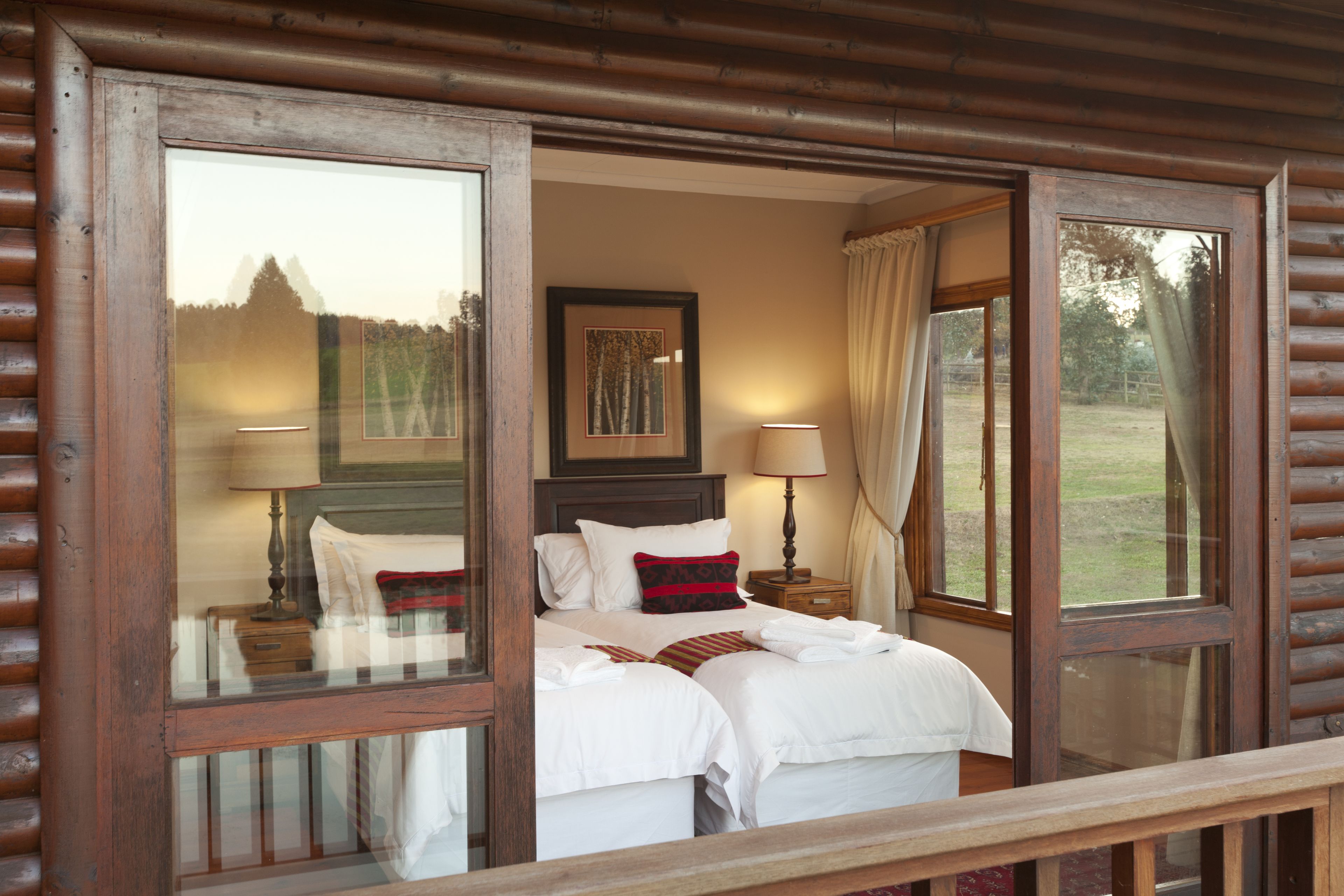 Cabaña, 3 habitaciones, balcón | Vistas desde la habitación