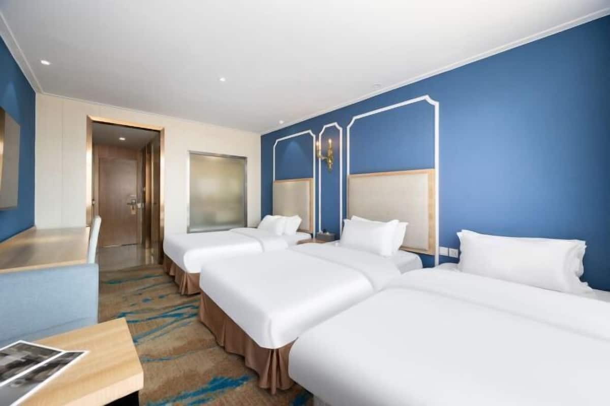 Minibar, desk, rollaway beds, free WiFi