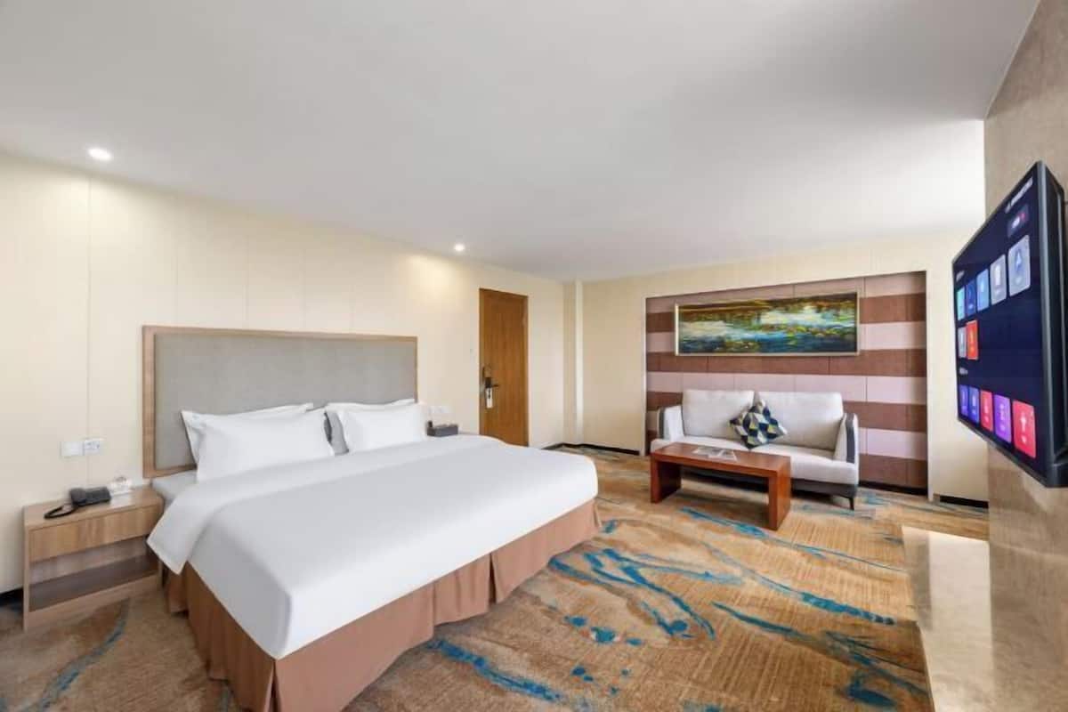 Minibar, desk, rollaway beds, free WiFi