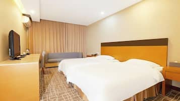 Minibar, desk, rollaway beds, free WiFi