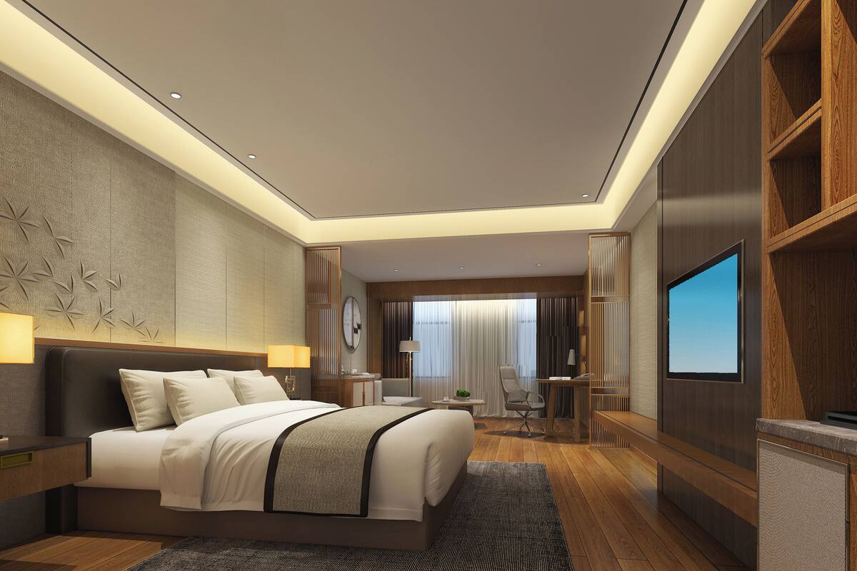 standard room, 1 king bed (extra floor space) | premium bedding, down duvets, minibar, in-room safe