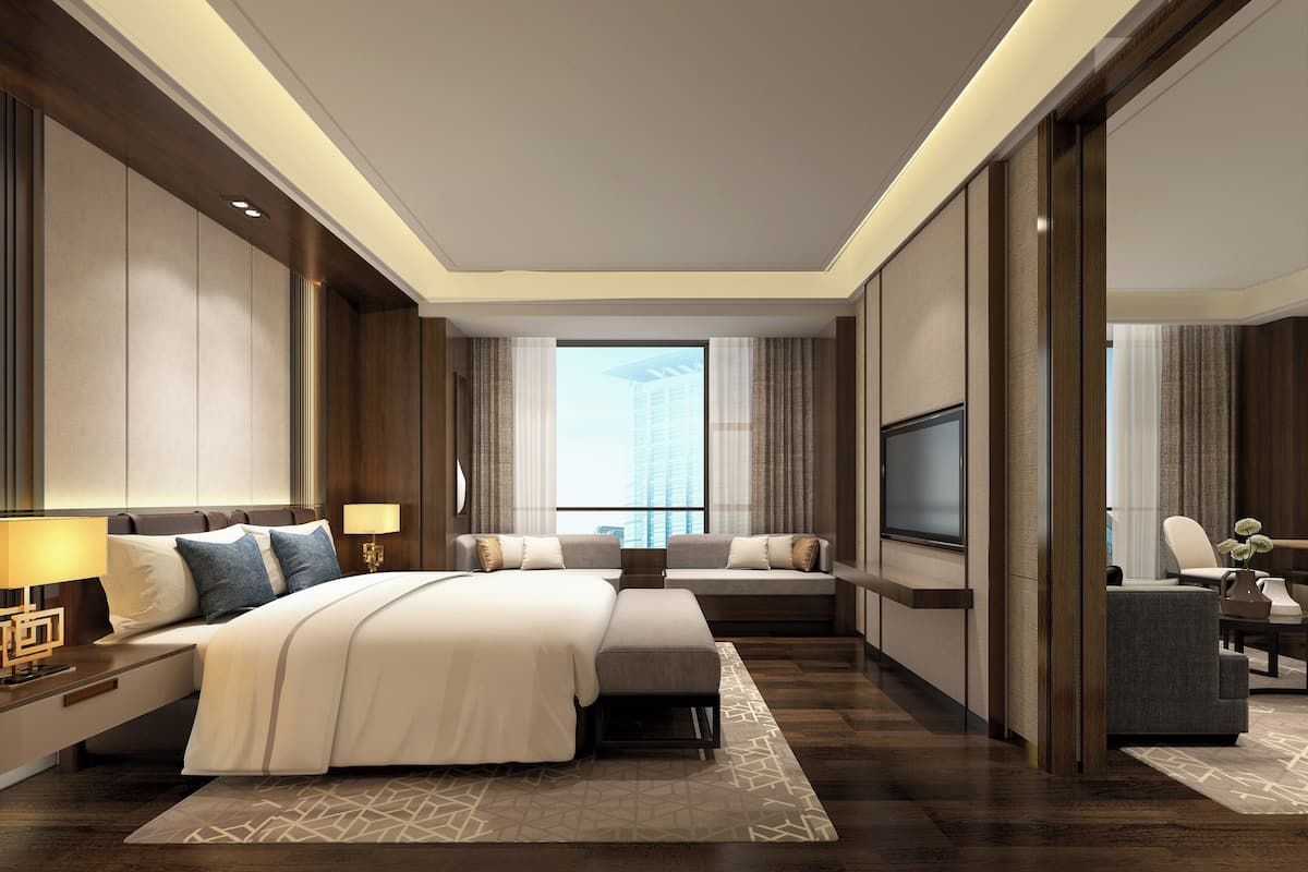 suite, 1 bedroom (extra floor space) | premium bedding, down duvets, minibar, in-room safe