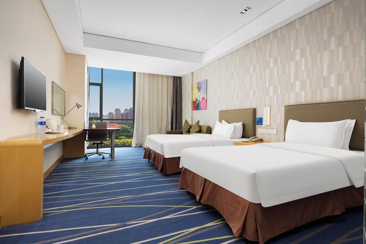 Literie de qualité supérieure, couette en duvet d'oie, minibar