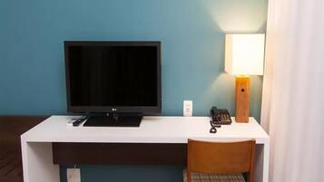 Minibar, in-room safe, desk, free WiFi