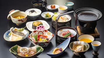 Savor the flavors of Japan with a selection of traditional dishes, including sushi, sashimi, and more.