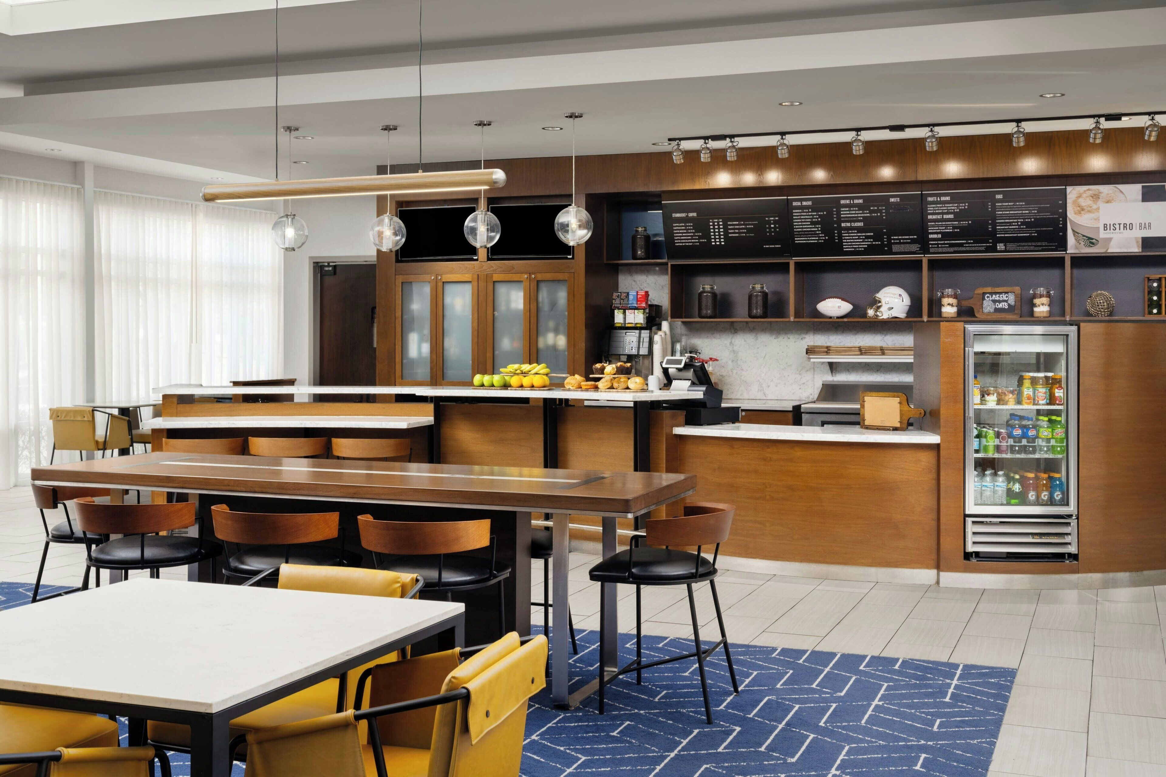 Daily cooked-to-order breakfast for a fee